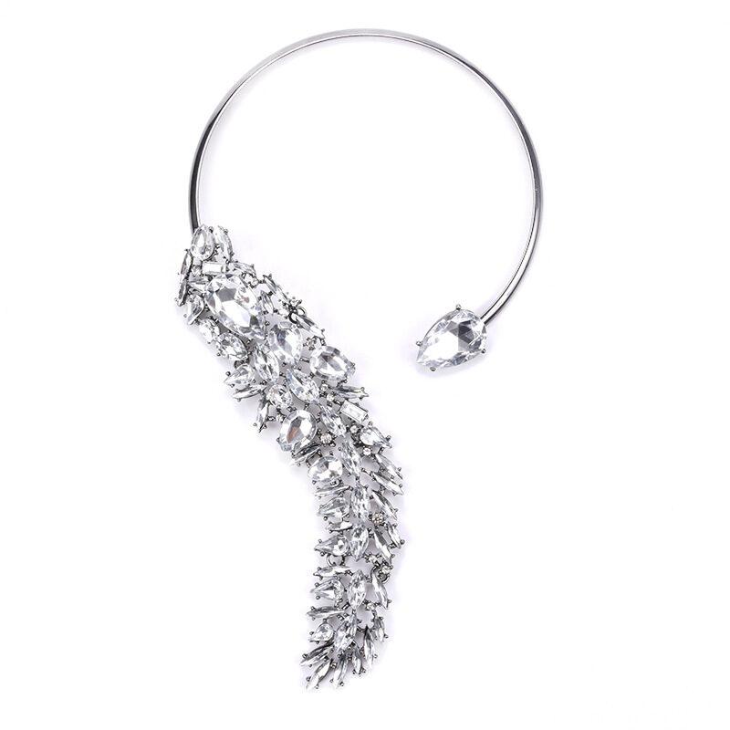 Colorful Rhinestones Chokers Necklaces Fashion Trend Crystals Fine
