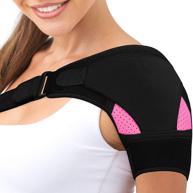Breathable And Ice Pack Sports Shoulder Pads Brace