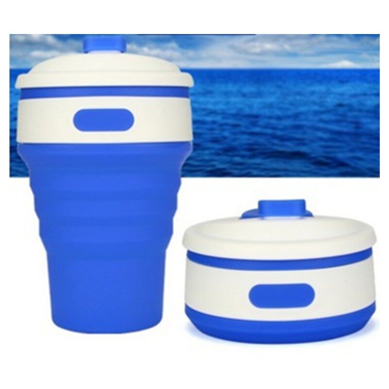 Coffee Mugs Travel Collapsible Silicone Cup Folding Water