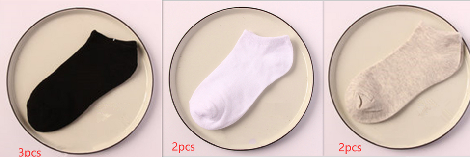 Short Socks Boat Ladies White Student