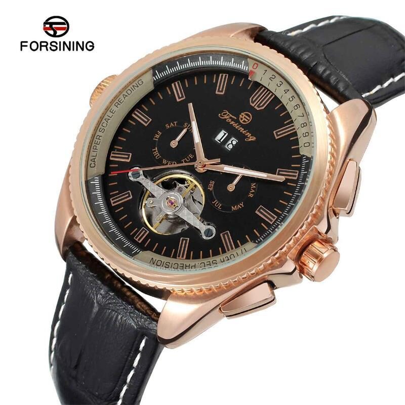 Hot High-end Mechanical Watches Men's Fashion Leisure Full