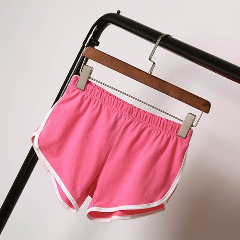 New Summer Shorts Women Casual Workout Waistband Skinny