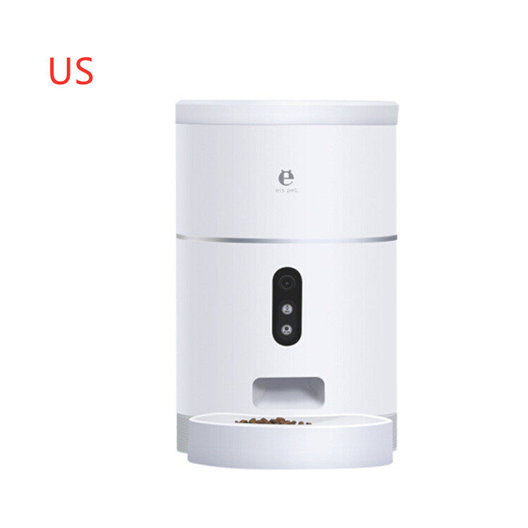 Pet Dog Cat Food Dispenser Bowl with Camera