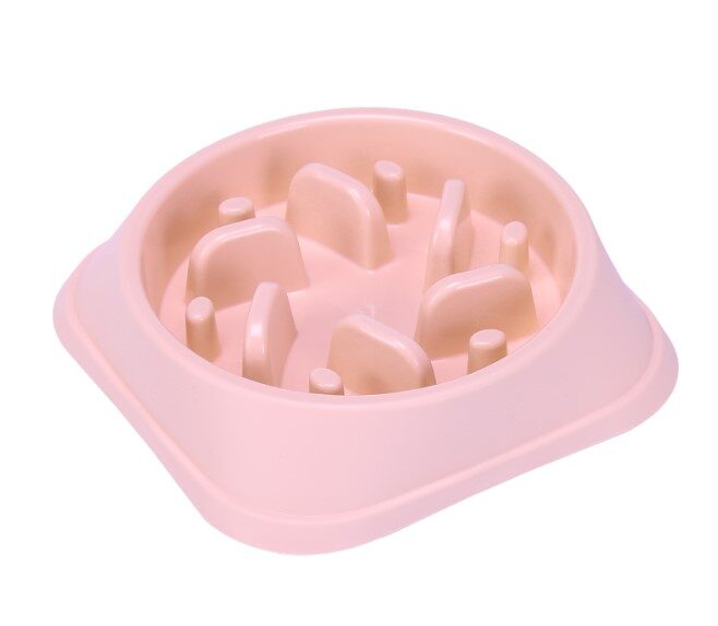 Food bowl slow pet anti-choking
