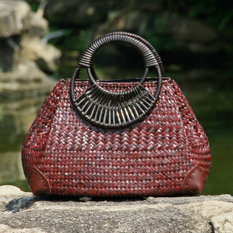 Straw bag women handbag hand