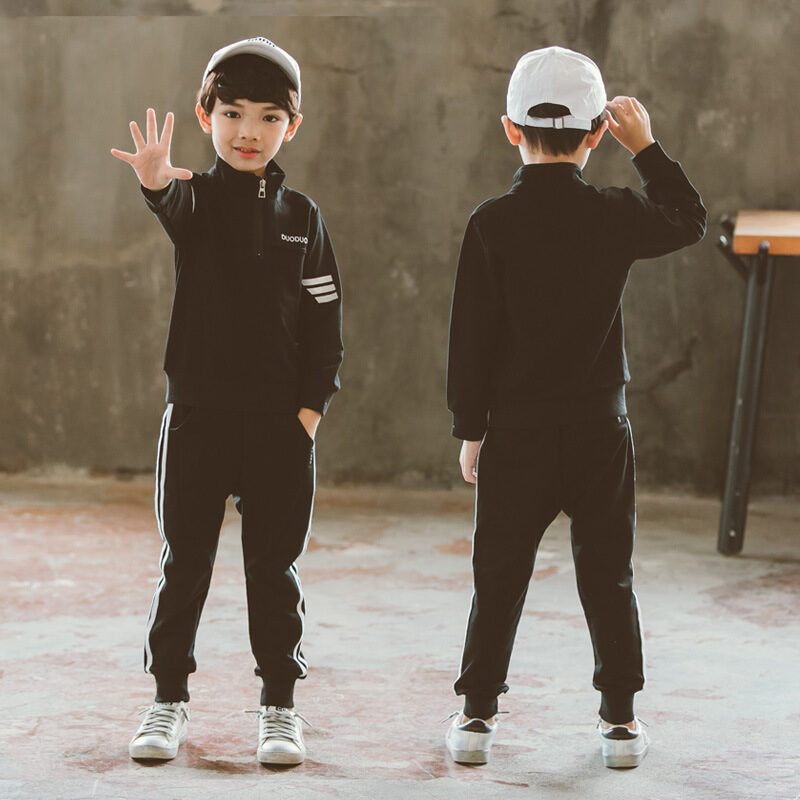 Boys'New Spring Garment in Two Kids' Leisure Sports