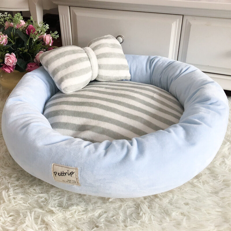 Plush dog kennel pet cat