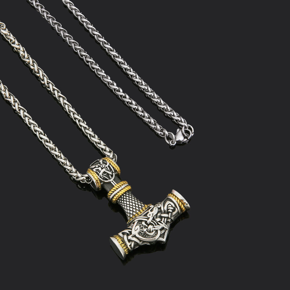 Hammer Necklace Stainless Steel