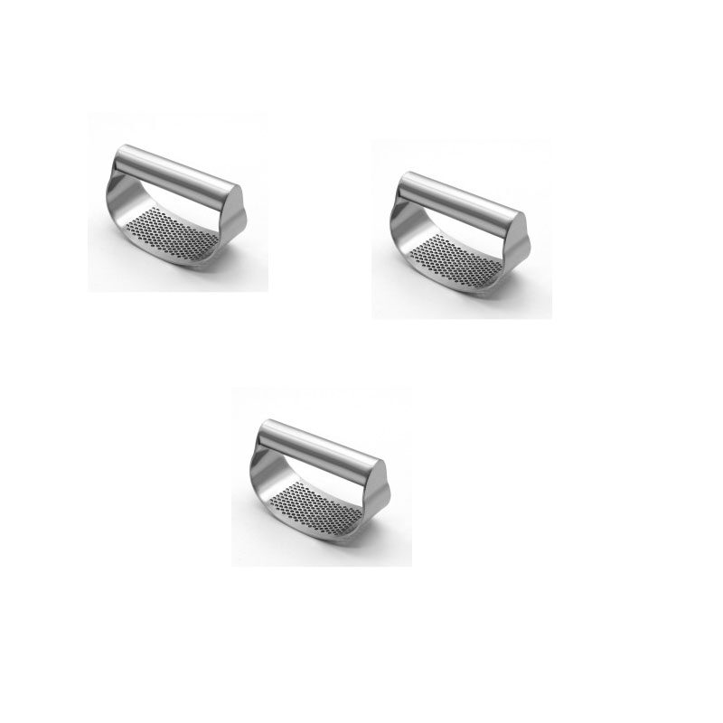 Upgraded Stainless Steel Garlic Press Squeezer Manual Ginger