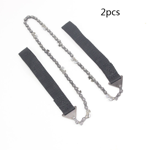 24 inch portable hand chain saw outdoor survival