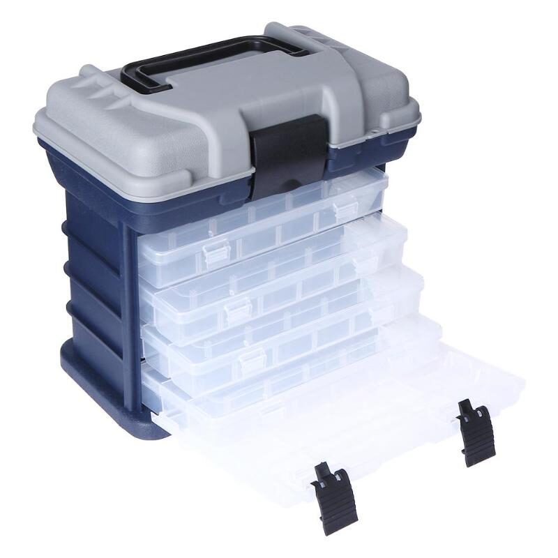 Multifunctional portable lure box rock fishing