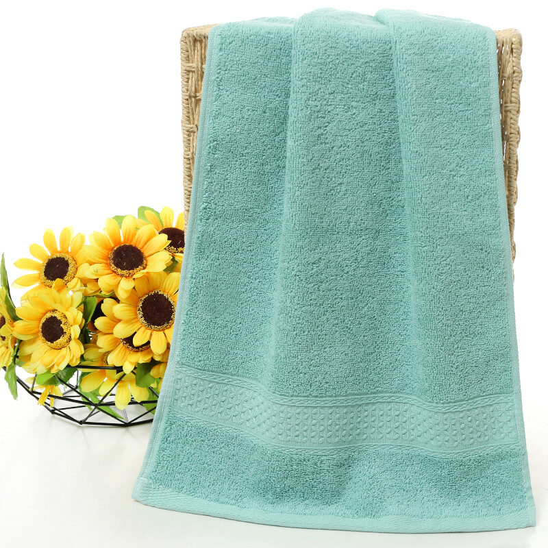 Pure cotton plain towel bath