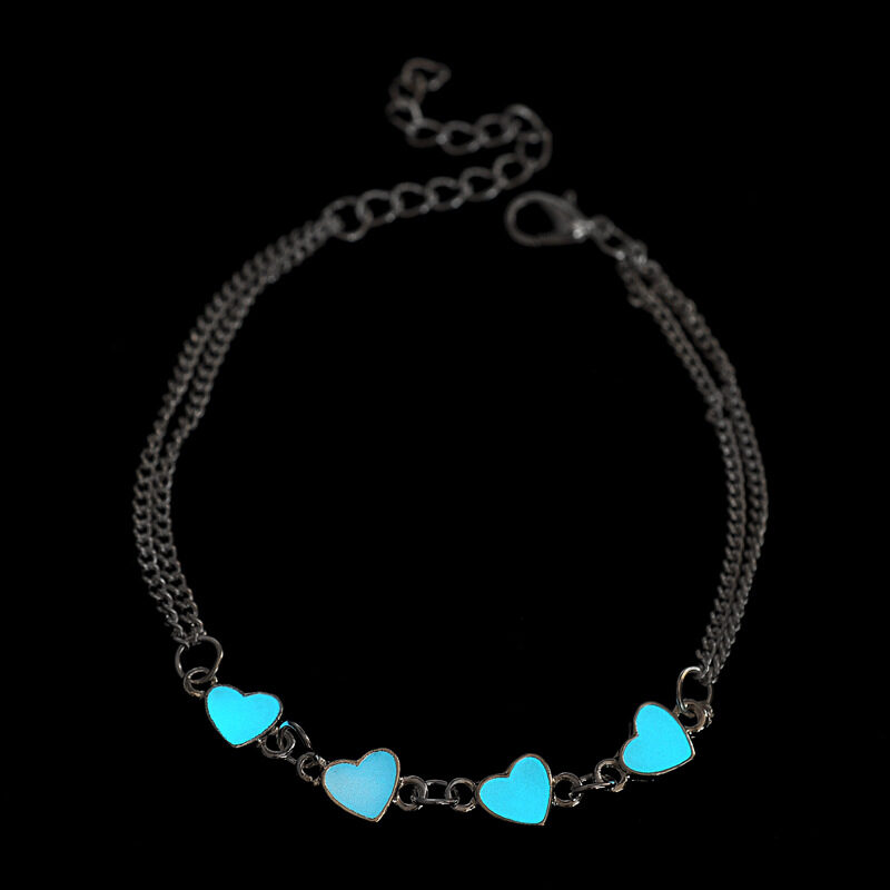 Real night glow bracelets Stars peach blossoms luminous