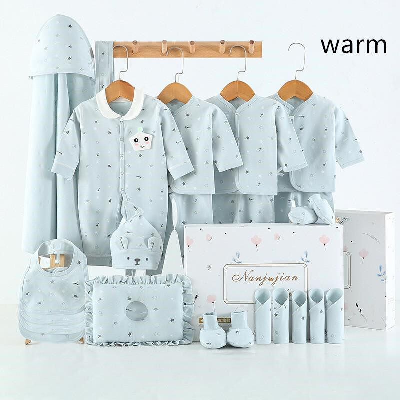 Newborn Baby Clothes Thin Suit Gift Box