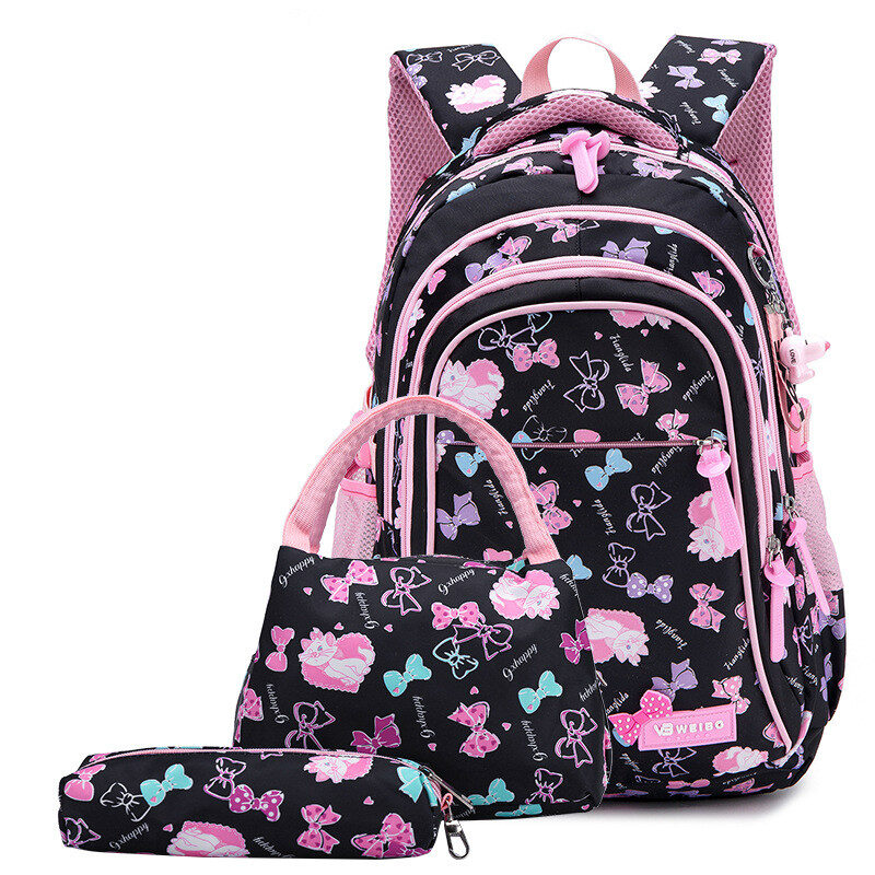 Three-piece set of light and water-repellent backpack