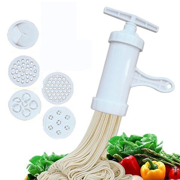 Manual Noodle Maker Press Pasta Machine Crank Cutter