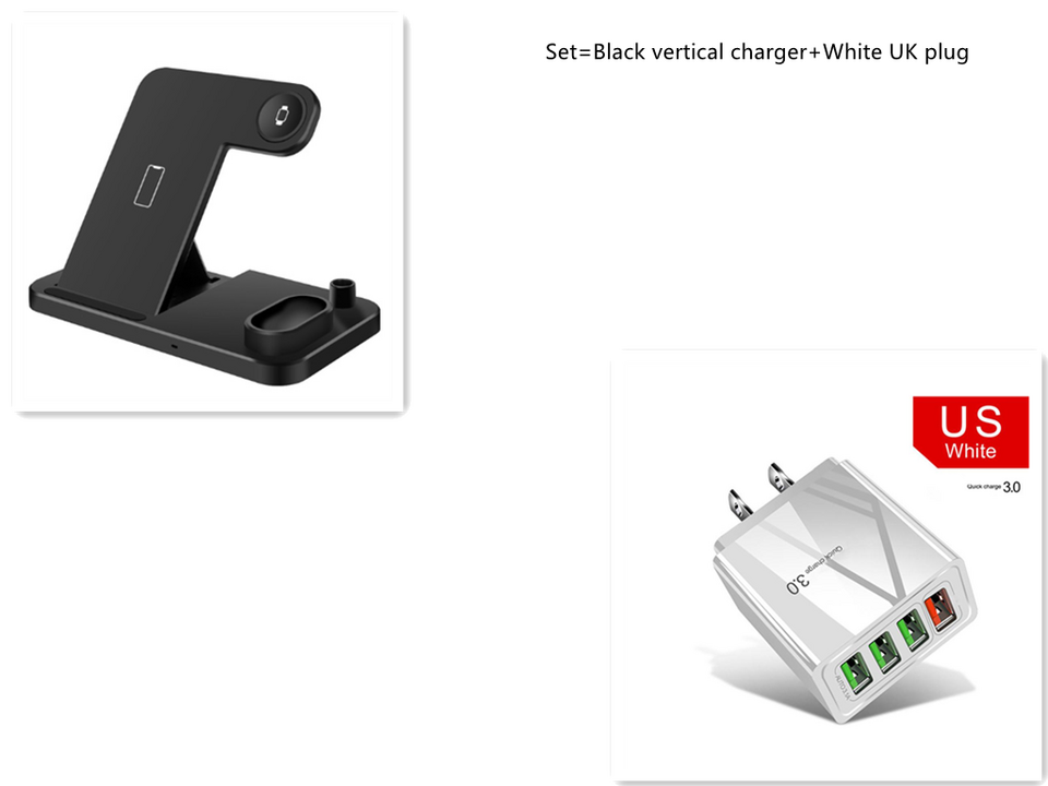 4 in 1 Wireless Charger Qi 10W Fast
