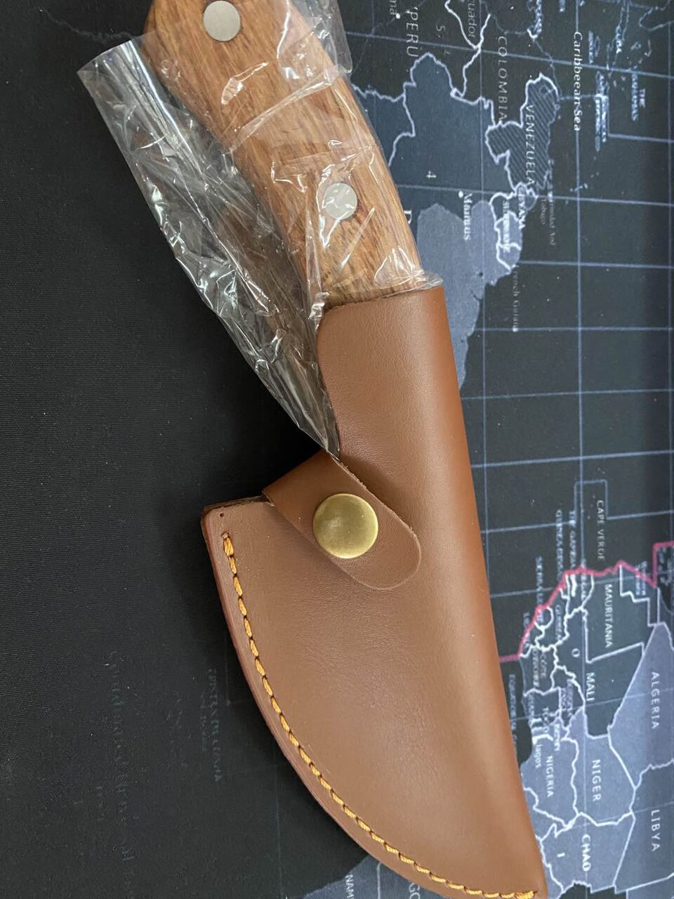 S type hand forged split knife meat boning