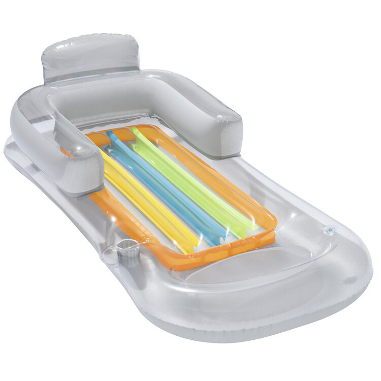 Summer Inflatable Folding Floating Row Chair With Armrests