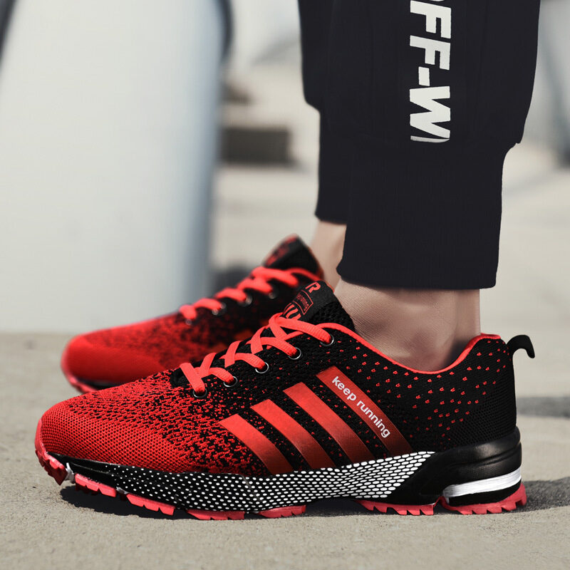 Men's Sports Casual Shoes Fly Woven Breathable