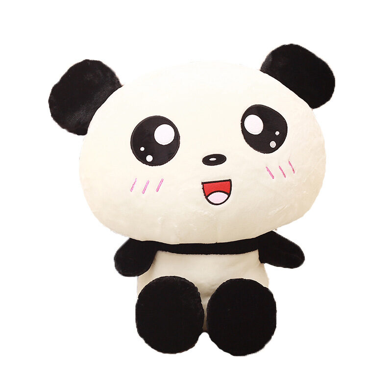 70cm Kawaii Big Head Panda Plush Toys Stuffed