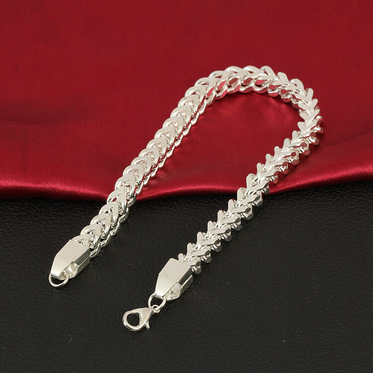 Braided bracelet stainless steel exquisite titanium jewelry