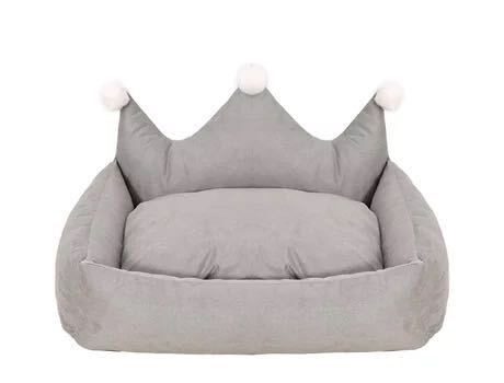 Scratch resistant crown dog bed