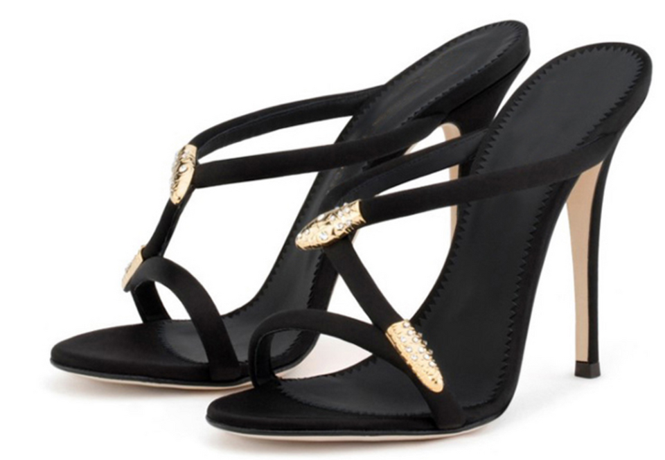 Black Sandals Stiletto
