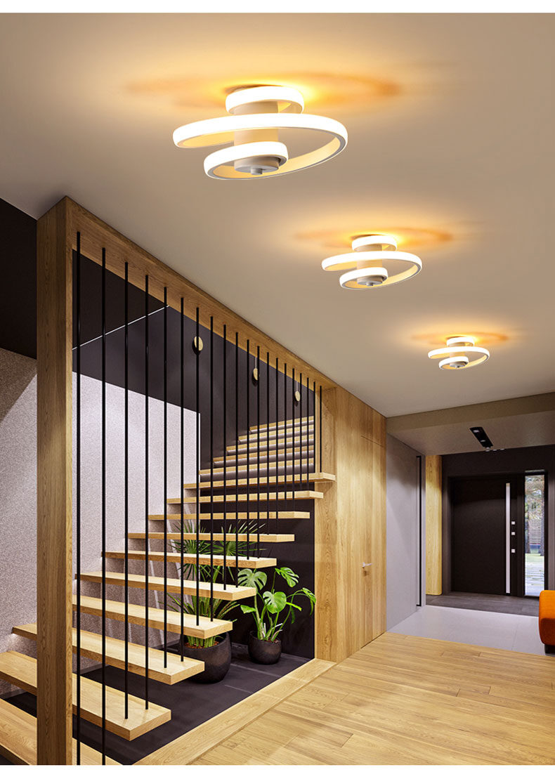 Simple and modern metal led lighting ceiling light