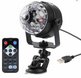 3W RGB LED DJ Disco Stage Crystal Magic