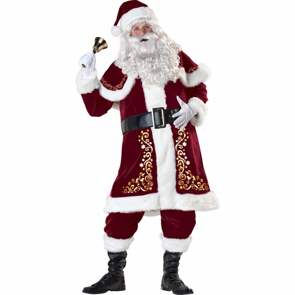 Christmas Queen Princess Dress Santa Claus
