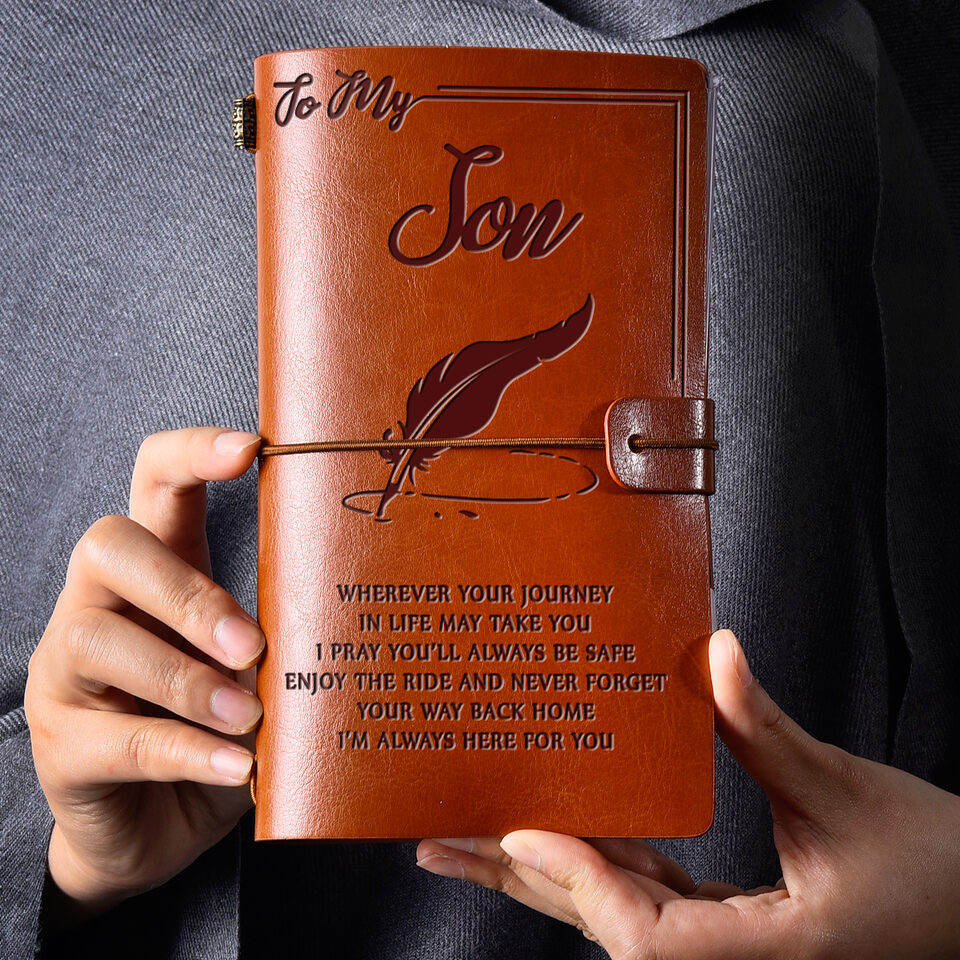 Leather Hand Book Business Note