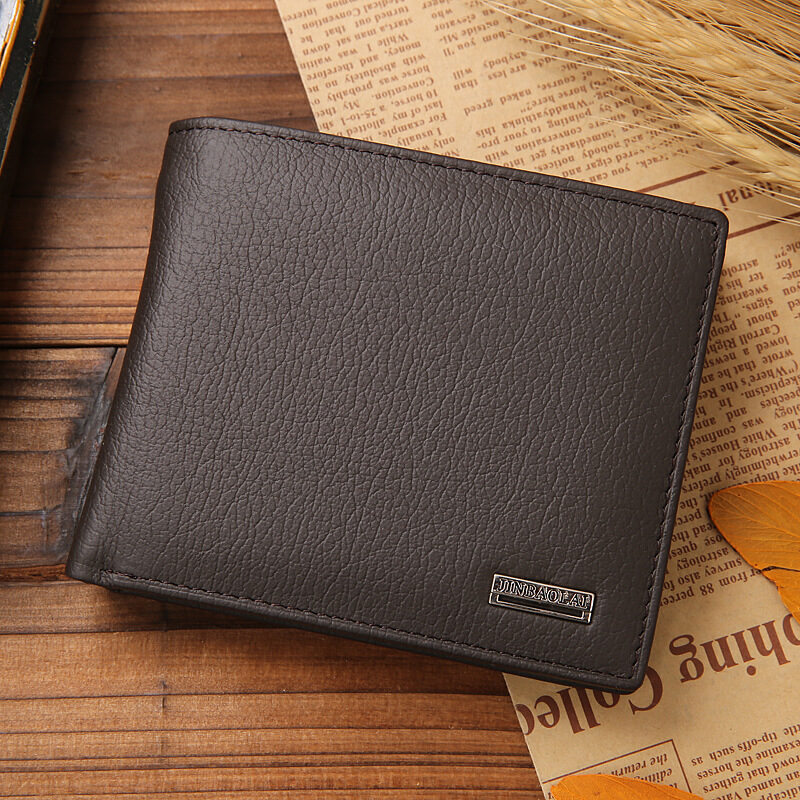 Men's wallet leather coin purse