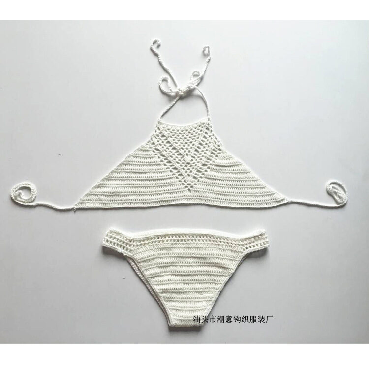 Europe explosion hook hand woven suit sexy bikinis