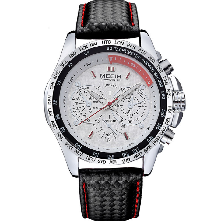 Original 1010 Leather Strap 3ATM Waterproof Quartz Luxury