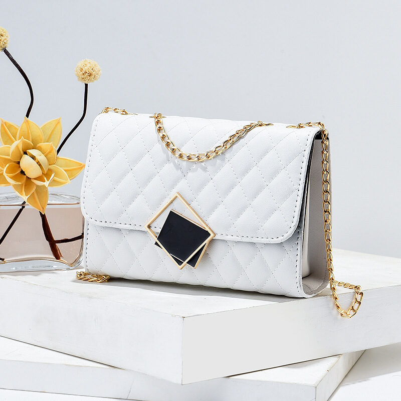 Summer Luxury Vintage Small Square Crossbody Bags Mini