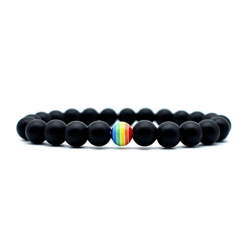 Stone Beads Couple Bracelets Volcanic Bracelet