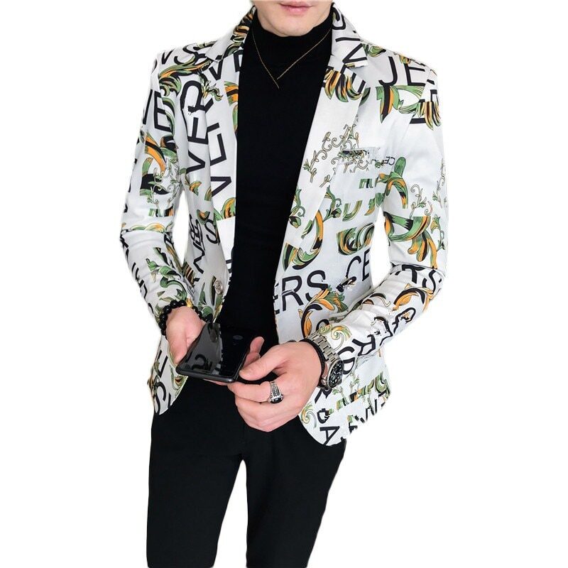 Men's Mid-Suit Suit Trendy Handsome