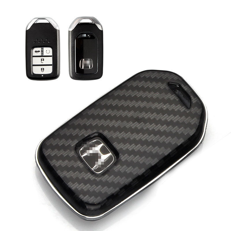 Carbon fiber car key cover shell buckle