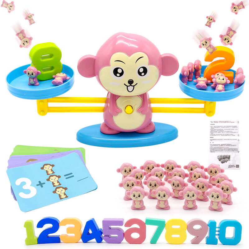 Monkey Balance Children Early Digital Addition and Subtraction