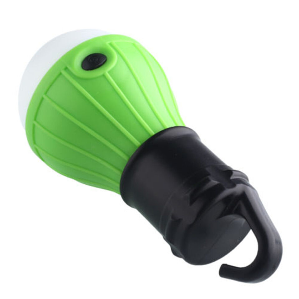 Portable Hanging Hook 3LED Camping Tent Light Outdoor