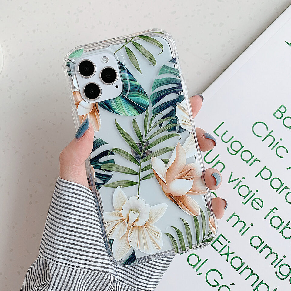 Banana Leaf Watercolor Flowers Are Suitable For Protecting