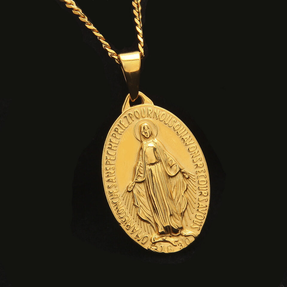 Cross Virgin Magic Pendant