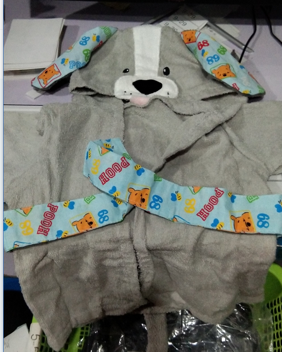 Cartoon Cute Animal Modeling Baby Bath Towels Bathrobes