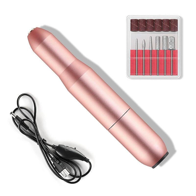 Electric Nail Drill Machine Manicure Set USB Charging
