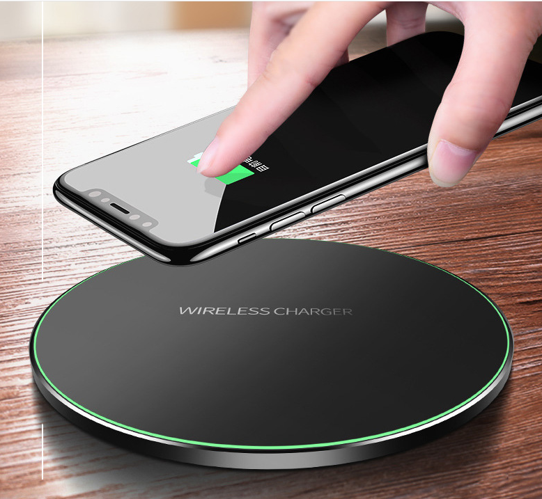 Wireless Charger For I-Phone Fast Charging Pad Sam-sung