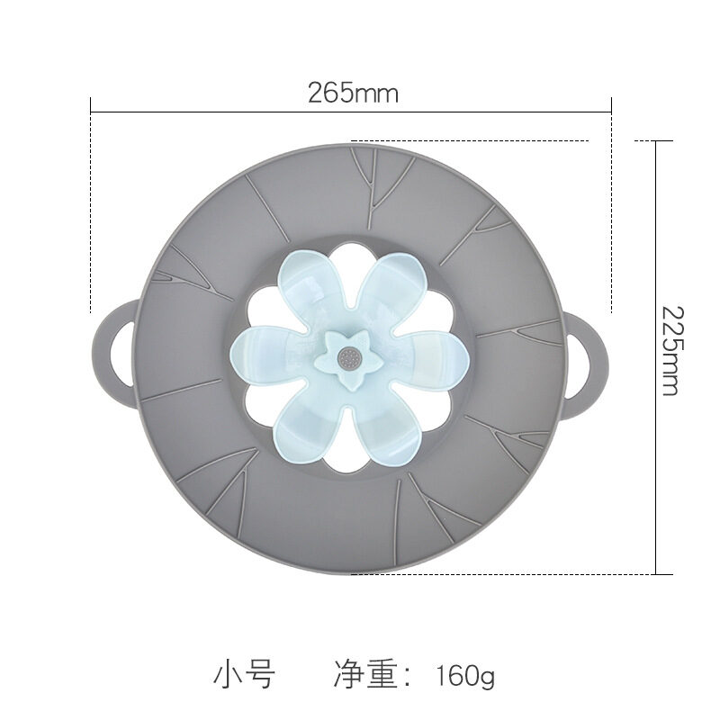 Kitchen Gadget Silicone Spill-Proof Pot Utensil Cover Tools