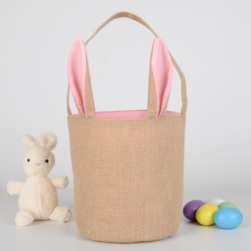 Easter Basket DIY Candy Gift Bag Bunny Ear