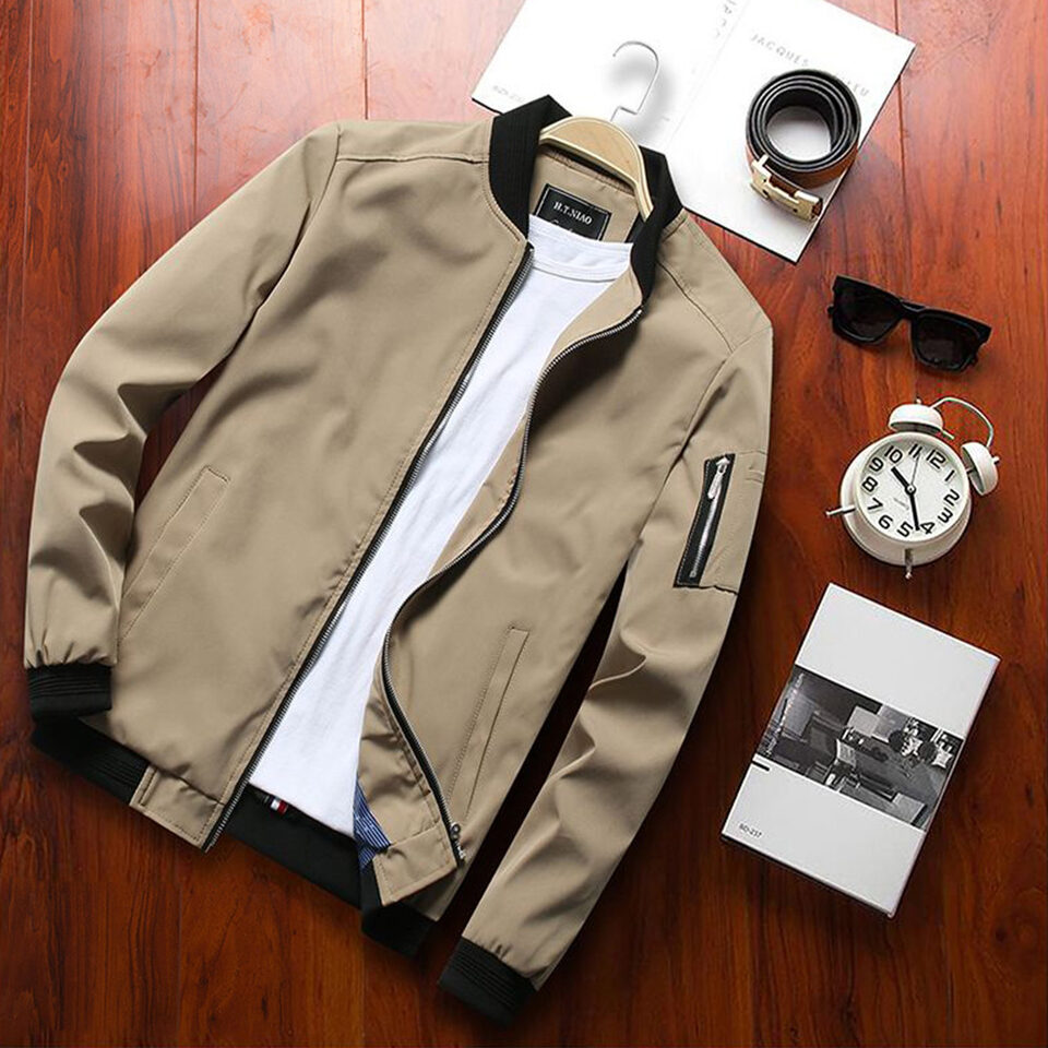 Jacket Casual Men's Baseball Uniform Youth Trend