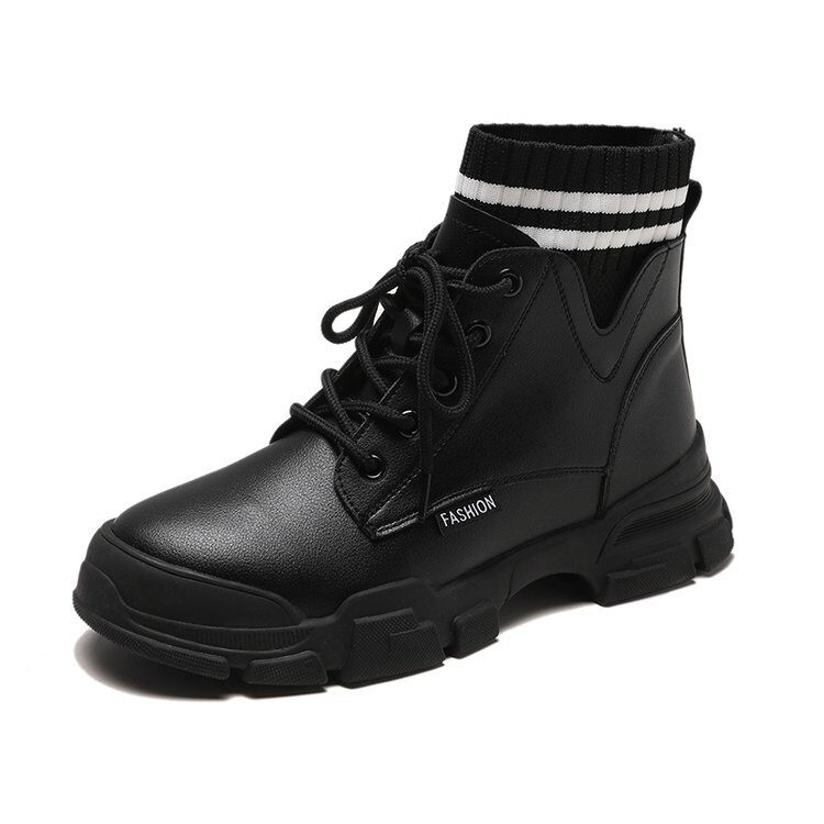 Martin boots women tide single short